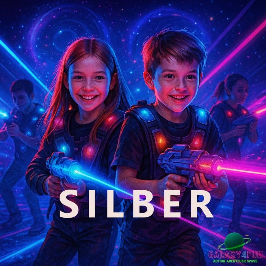 Lasertag Kindergeburtstag in Sinsheim – 3 Spiele, Pizza & Getränk für 30 € pro Kind bei Galaxy4Fun
